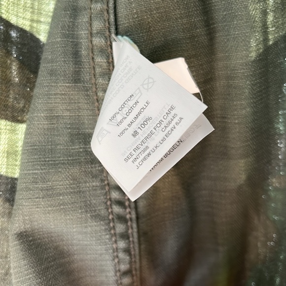 jcrew camo light jacket - Picture 3 of 3